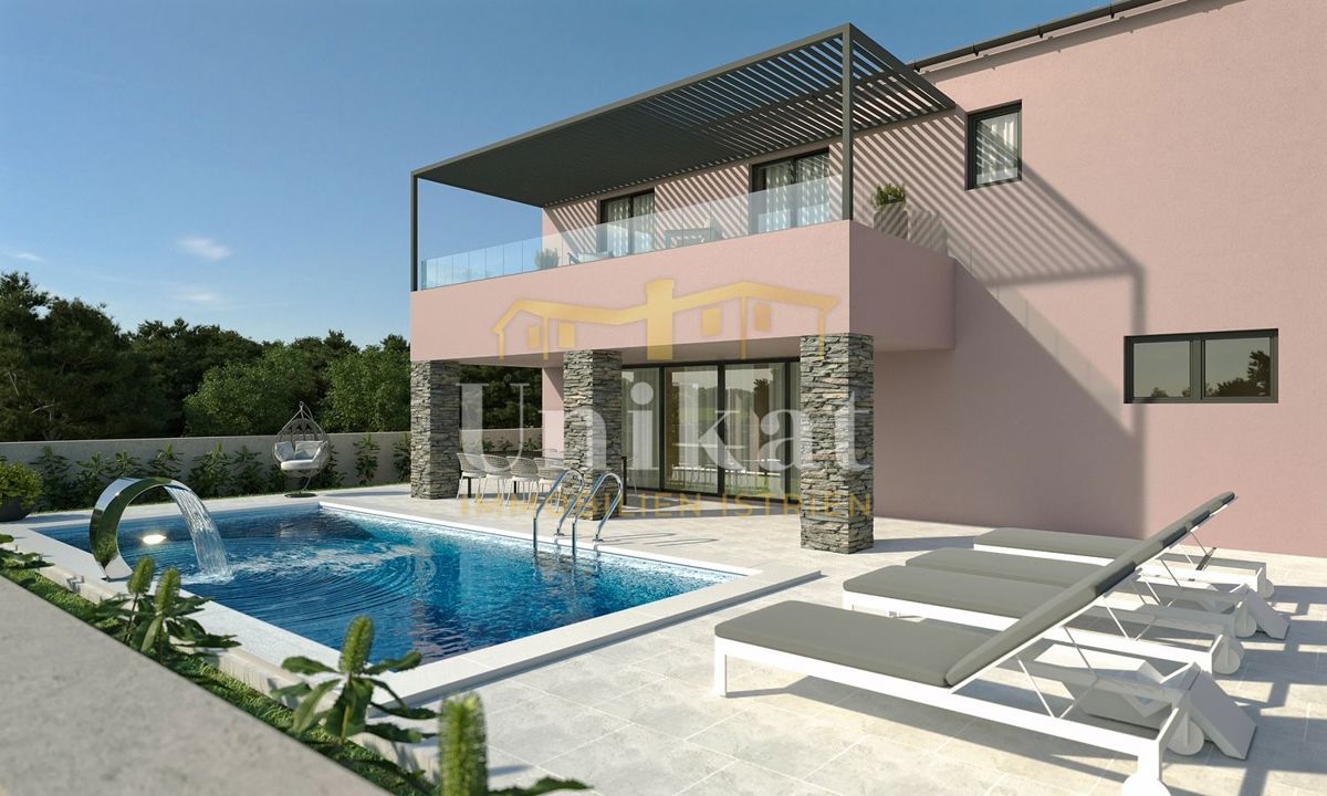 Casa progettata con piscina - 3 camere da letto